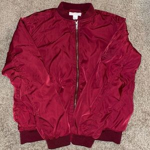 Reflector bomber jacket